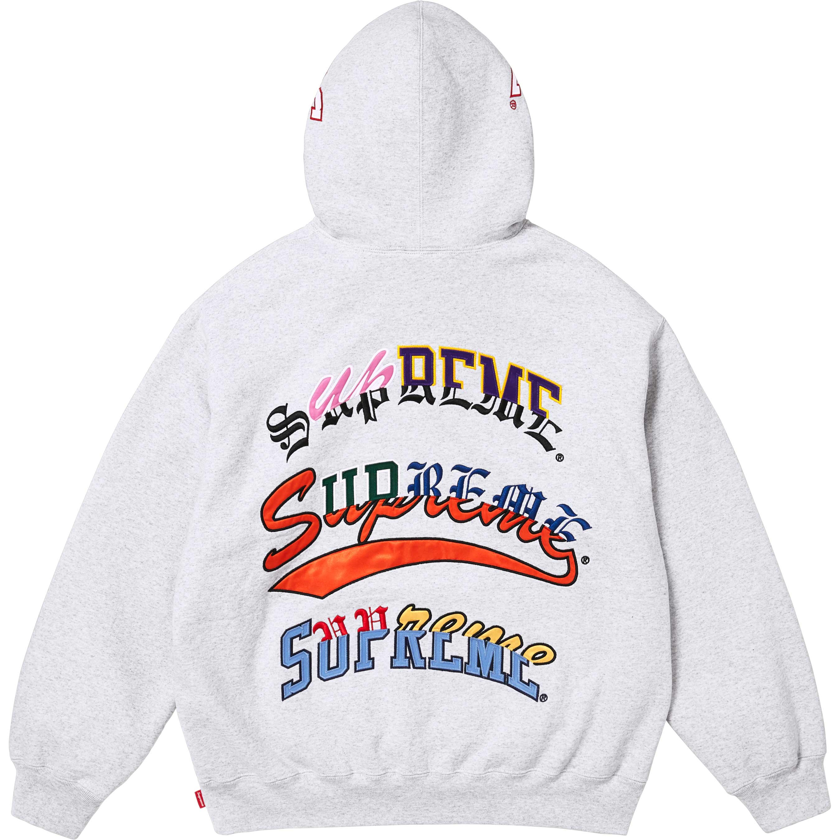 Multi Logos Hooded Sweatshirt view 4